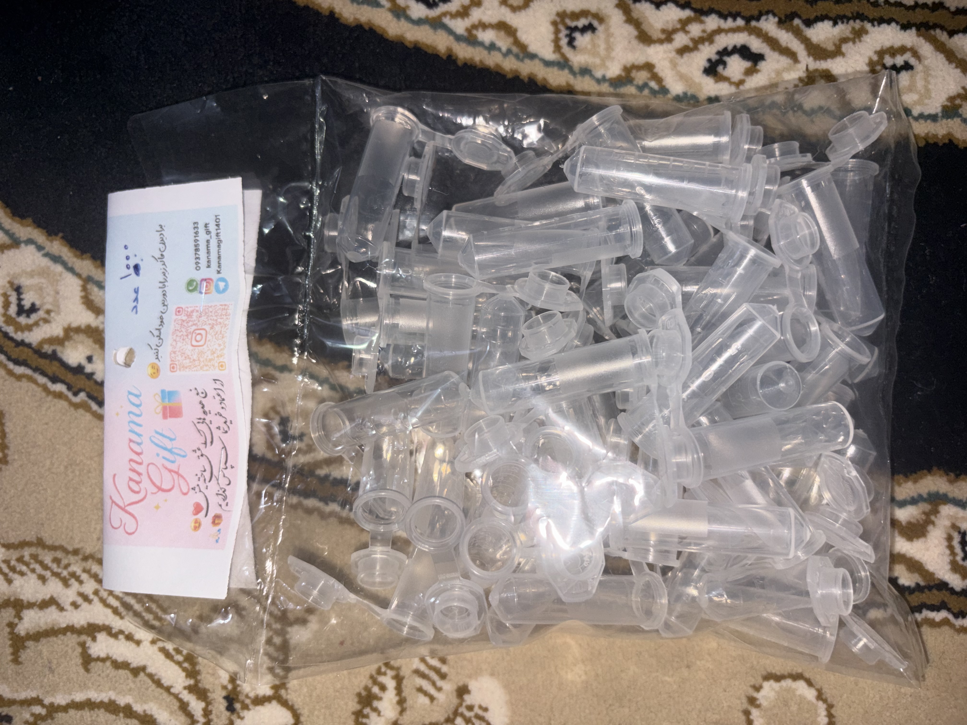 ظرف رنگ بسته ۱۰۰۰عددی